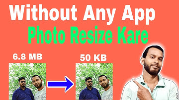 Photo Ka Size Kaise Kam Kare Mobile Se | How To Resize Photo