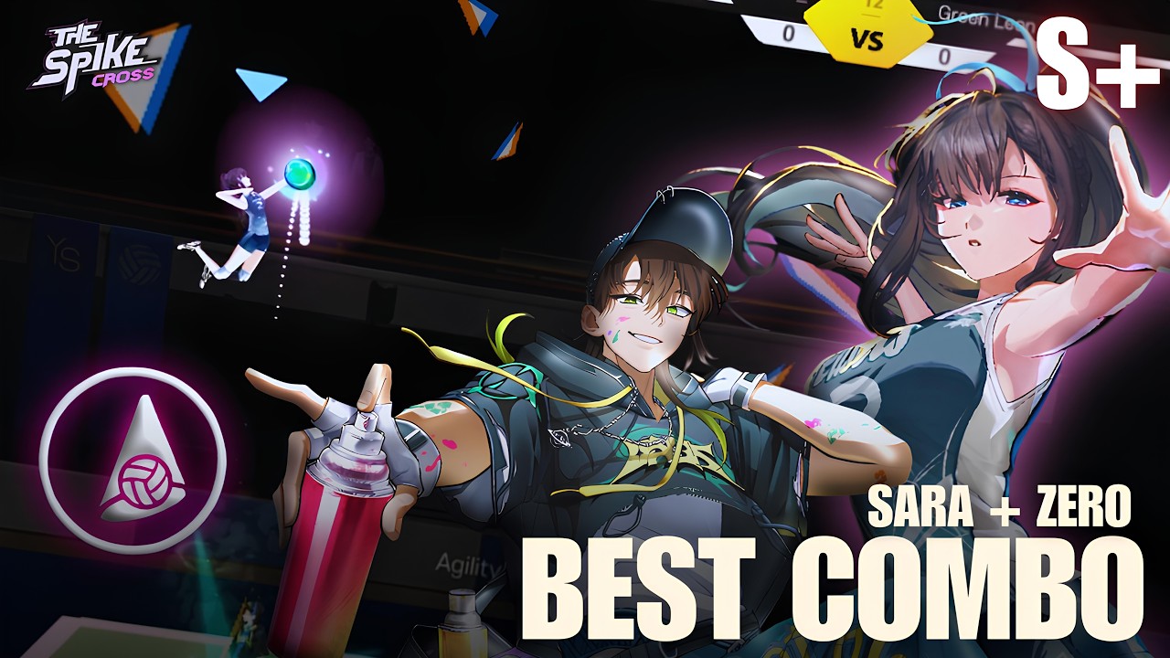 Best Combo? SARA (S+) + ZERO - Wind Spiker | The Spike Cross - YouTube