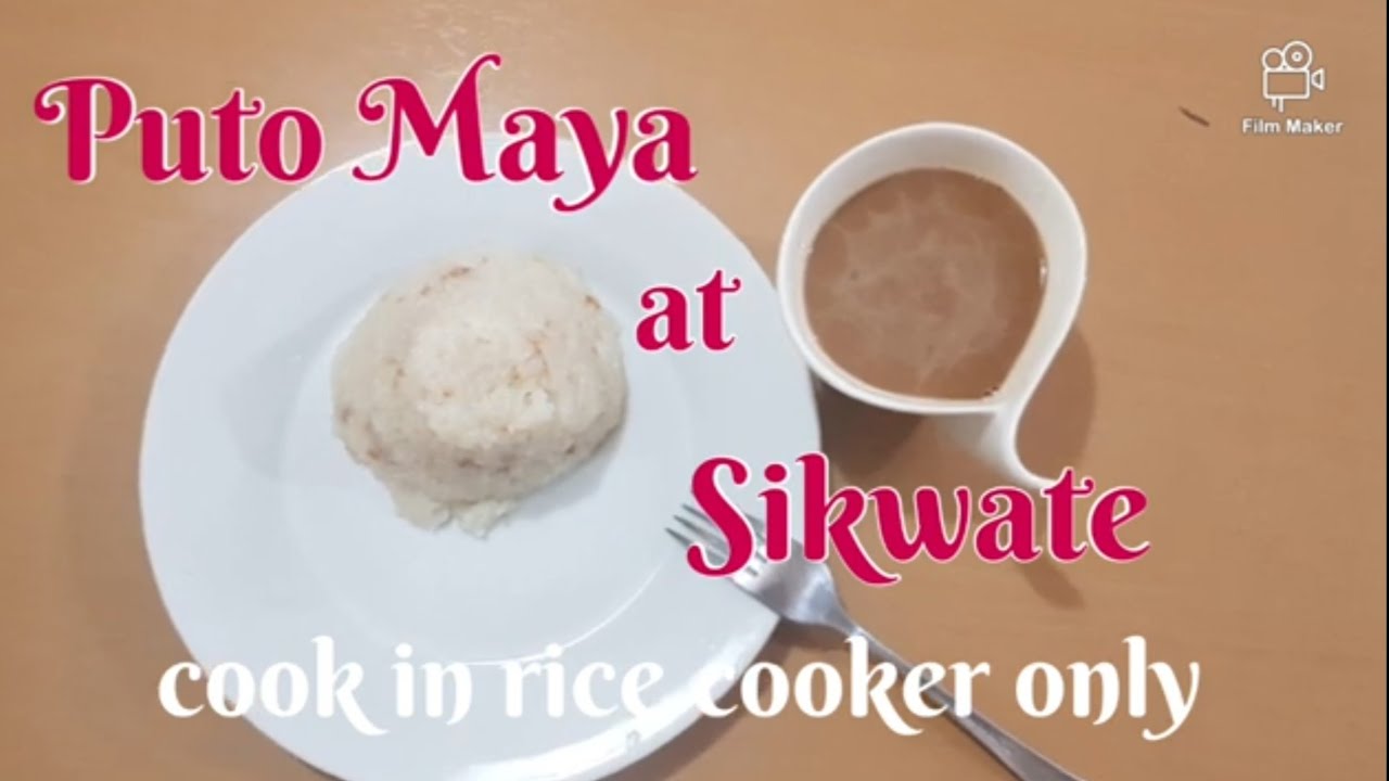 MASARAP NA PUTO MAYA sa SIKWATE How to make STICKY RICE & Hot