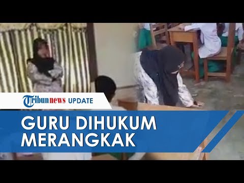 Viral! Guru Wanita Dihukum Merangkak Kelilingi Ruang Kelas