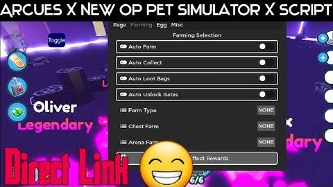 Arceus X Pet simulator X Op Script 😁