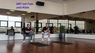 2. HIIT Einheit mit Fabi und Alida