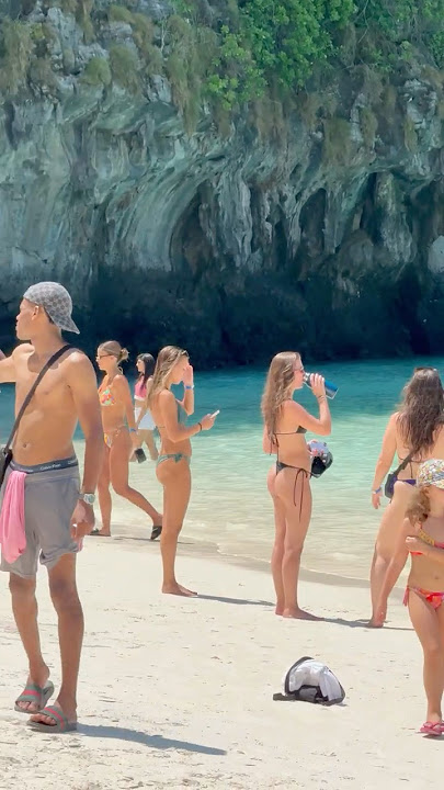 🇹🇭Summer Time Thailand Holiday -Maya Bay Beach Sunny Day🏝️ #mayabay