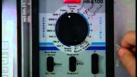 Setting Your Irrigation Clock