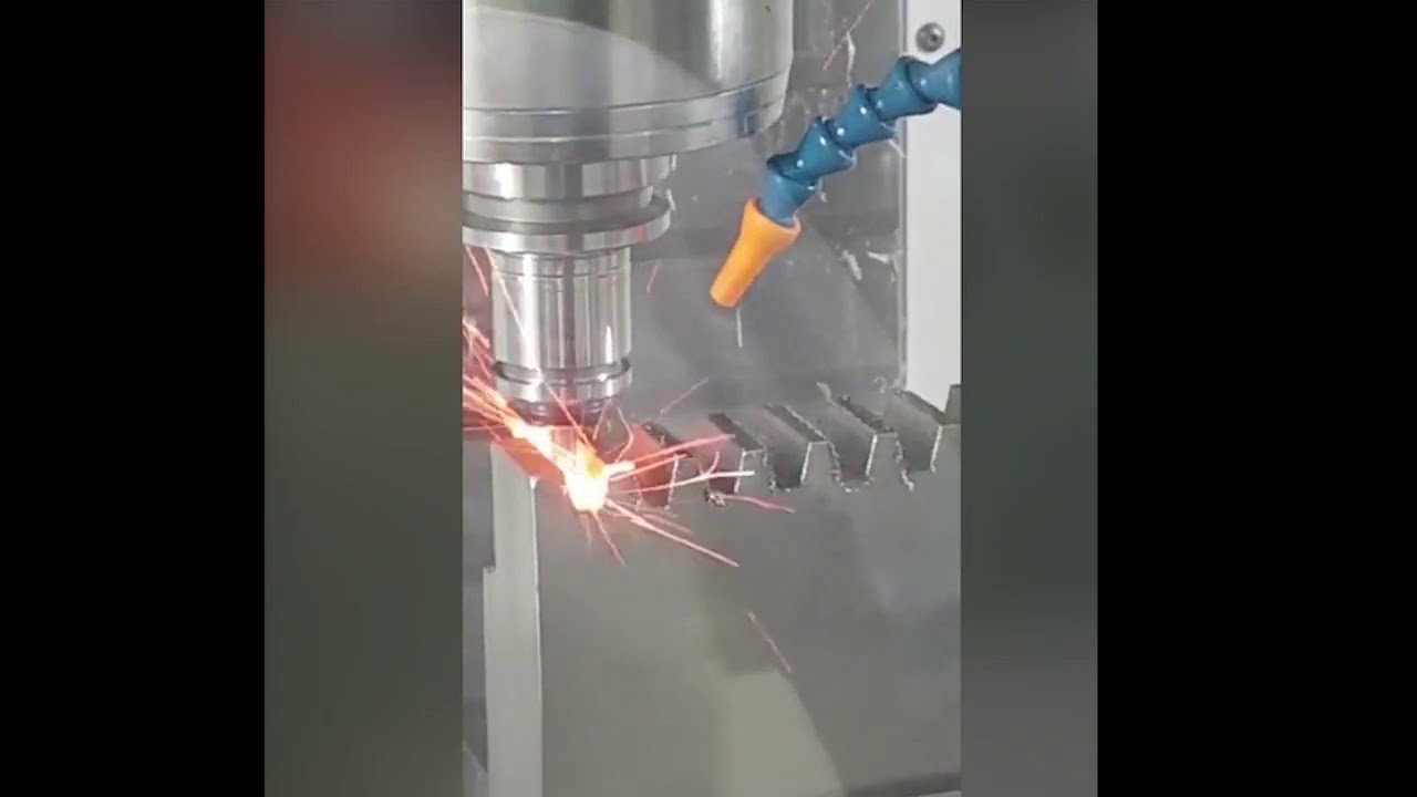 NTK Ceramic End Mill 4Flute 8mm Dia YouTube