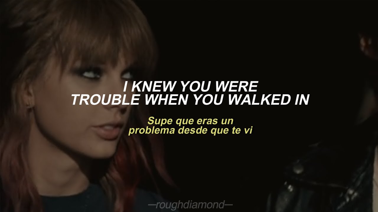 Taylor Swift - I Knew You Were Trouble Lyrics (HD) 