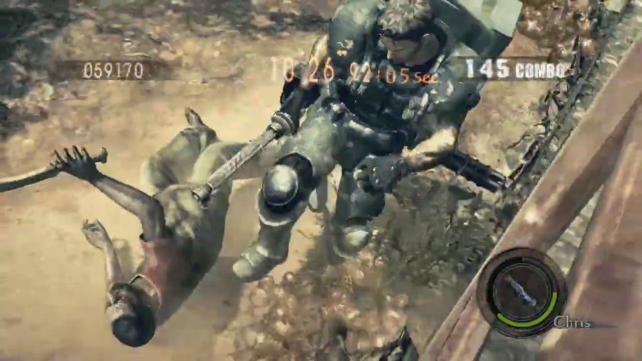 Public Assembly Solo 837k Chris HM | Resident Evil 5 Mercenaries PC