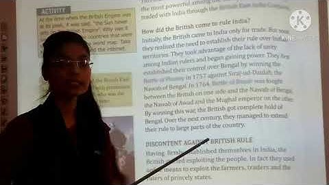 SJ_5th_ Social Studies_ Ch- 14 _India under British Rule_ Part- 1