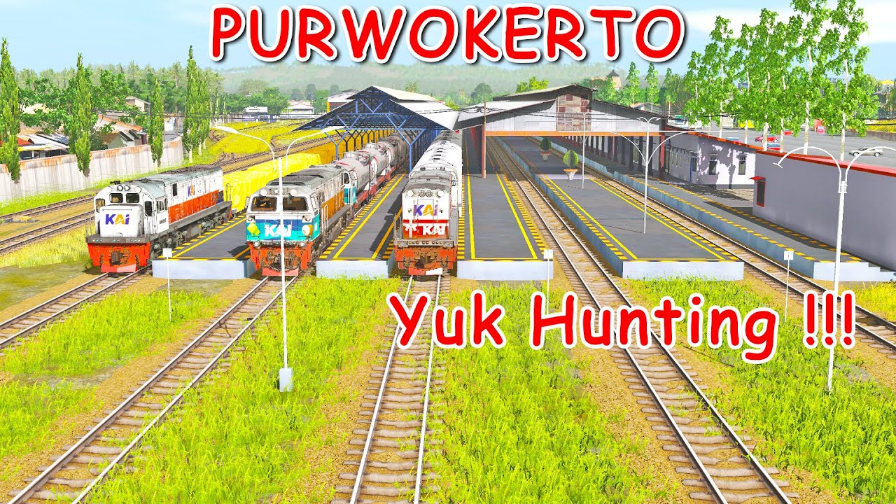 Hunting Virtual Di Stasiun Purwokerto
