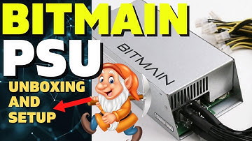 Bitmain Antminer Power Supply PSU For ASIC Kadena Crypto Mining (Unboxing/Setup/Review)
