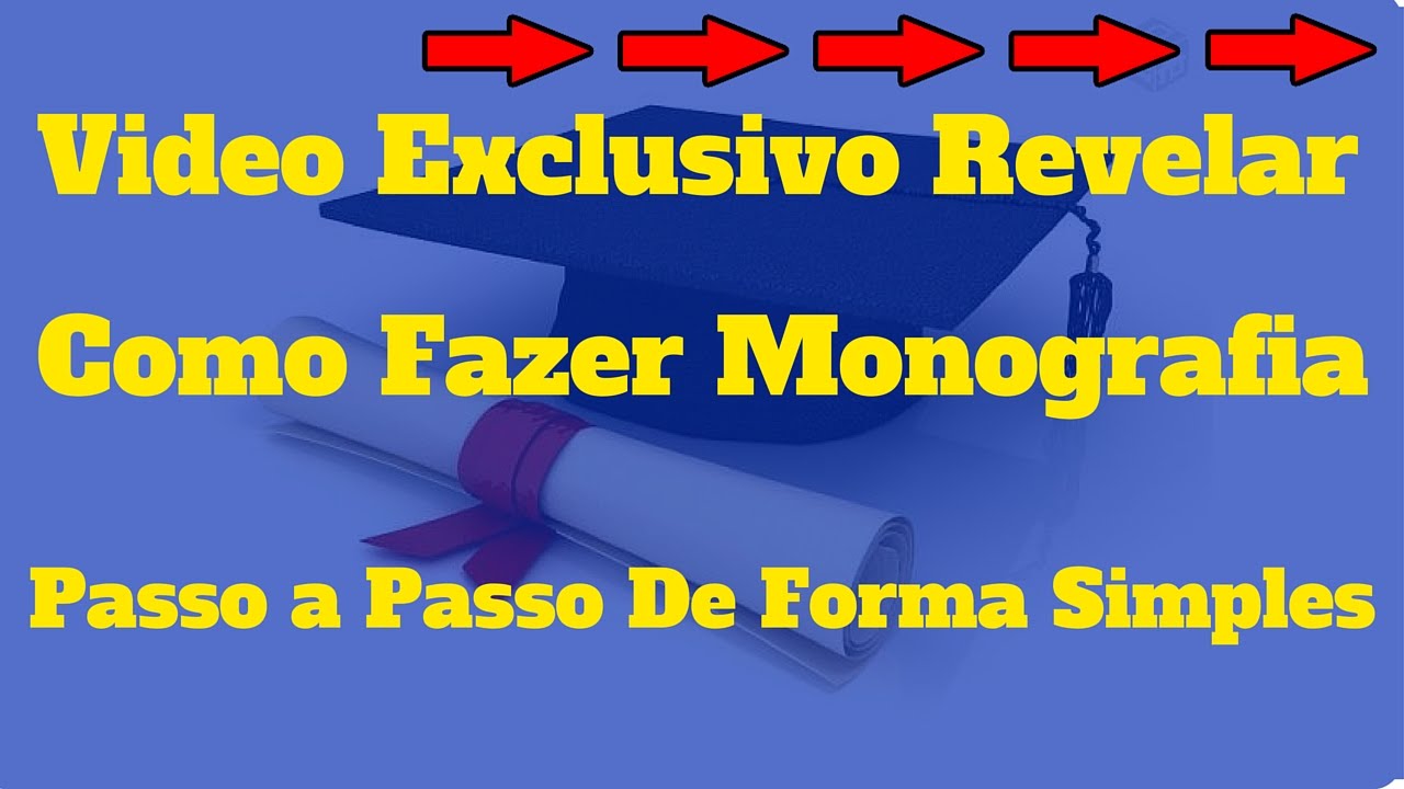 como fazer monografia passo a passo - Monografis - Orientador TCC - YouTube