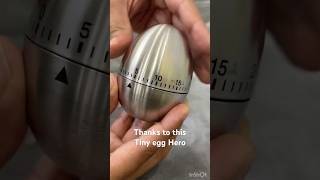 Egg Shape Kitchen Timer #timer #stoptime #alarm #countdown #timesaver #shorts #yt #ytshorts #cooking