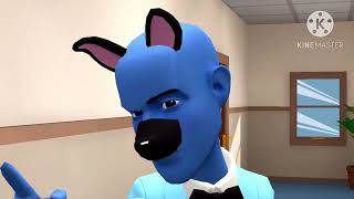 Jellystone Huckleberry Hound, Mr. Jinks, And Jabberjaw Version Takes A Showergrounded