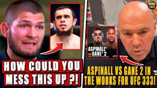 Khabib CRITICIZES Chanco for Missed Takedown! Tom Aspinall vs. Ciryl Gane 2 in the Works for UFC 333
