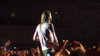Dave Grohl Soaking Crowd