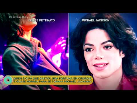Domingo Show vai até Buenos Aires conhecer o homem que é idêntico a Michael Jackson