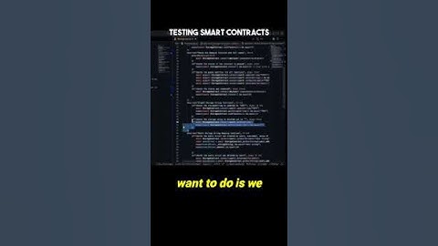 How to Test Your Smart Contracts! Solidity Explained! Step 6  #solidity #blockchaintechnology