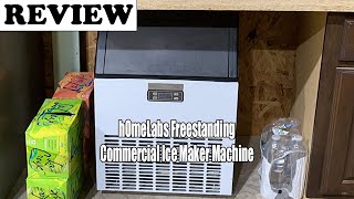 Review 2022 - hOmeLabs Freestanding Commercial Ice Maker Machine