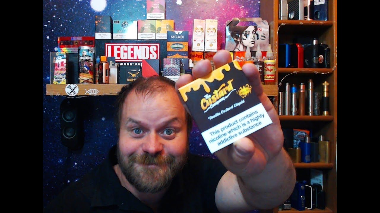THE CUSTARD COMPANY - VANILLA CUSTARD ELIQUID REVIEW