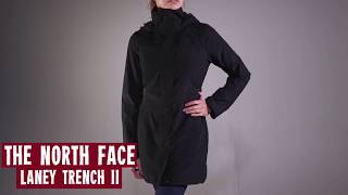 north face laney ii trench