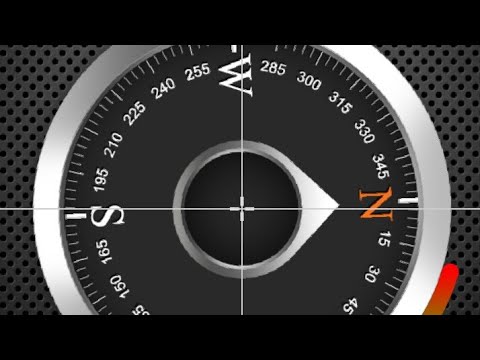 Menggunakan Kompas Penunjuk Arah dengan Compass 360 Pro di Smartphone Android