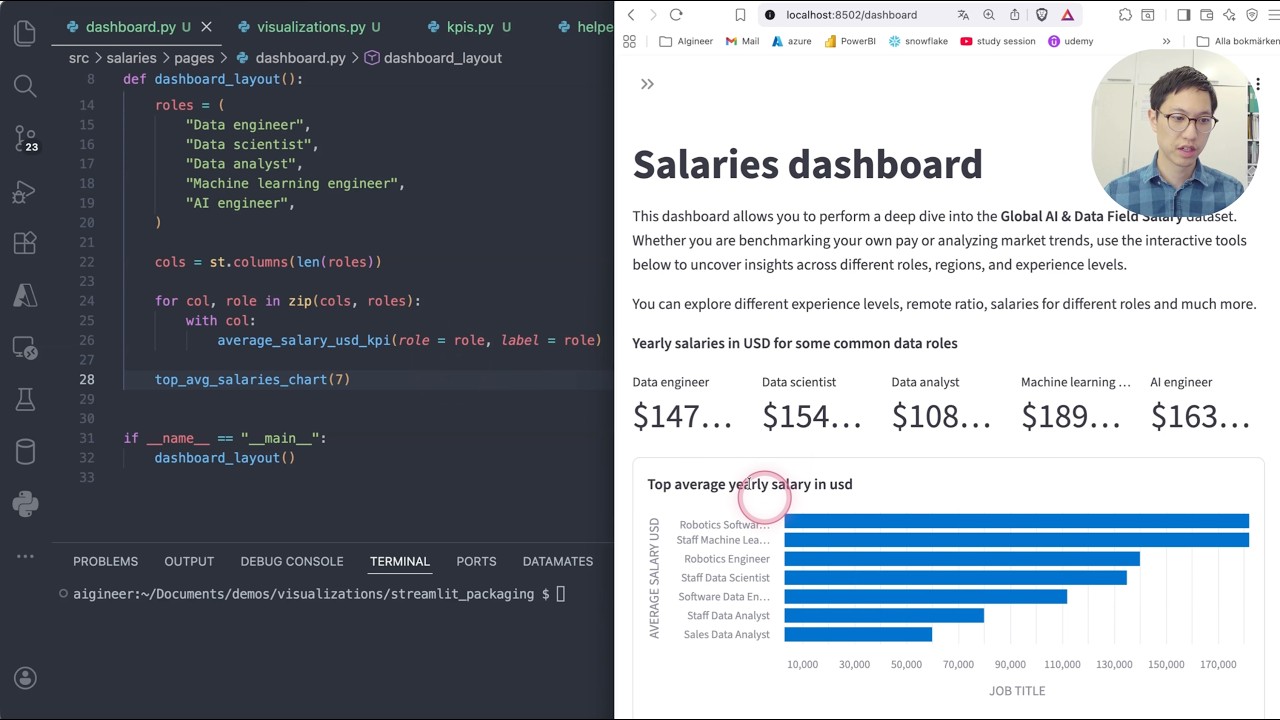 Build a fully structured and scalable Streamlit application from ...