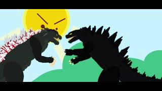 Ultimate Godzilla vs Godzilla2014 | dc2 animation