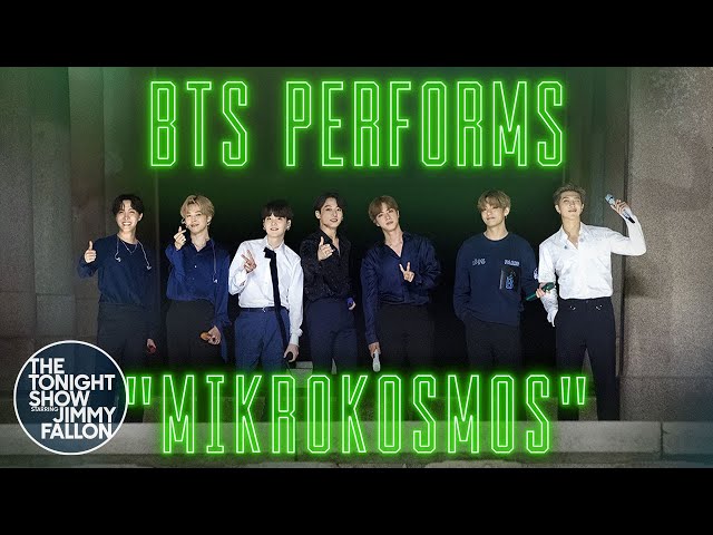 BTS: Mikrokosmos | The Tonight Show Starring Jimmy Fallon class=