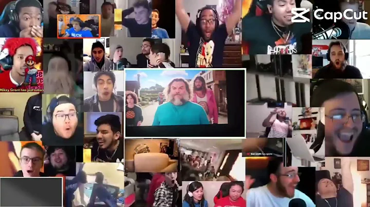 everyone reaction when technoblade was in the minecraft movie