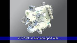 Yamato VC2790G :: 2, 3 Needle Streamline Cylinder Bed Interlock Stitch Machine screenshot 1