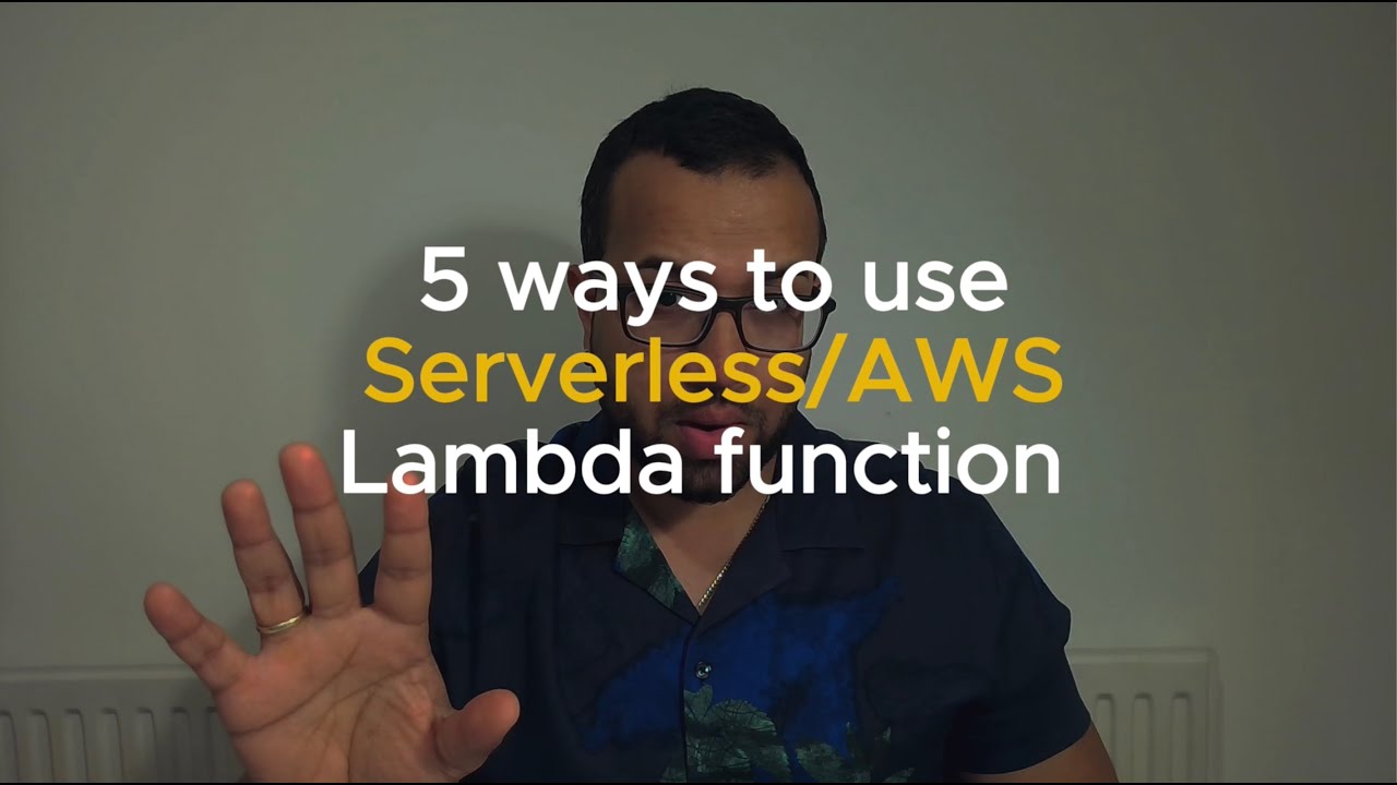 5 ways to use lambda function | Serverless - YouTube