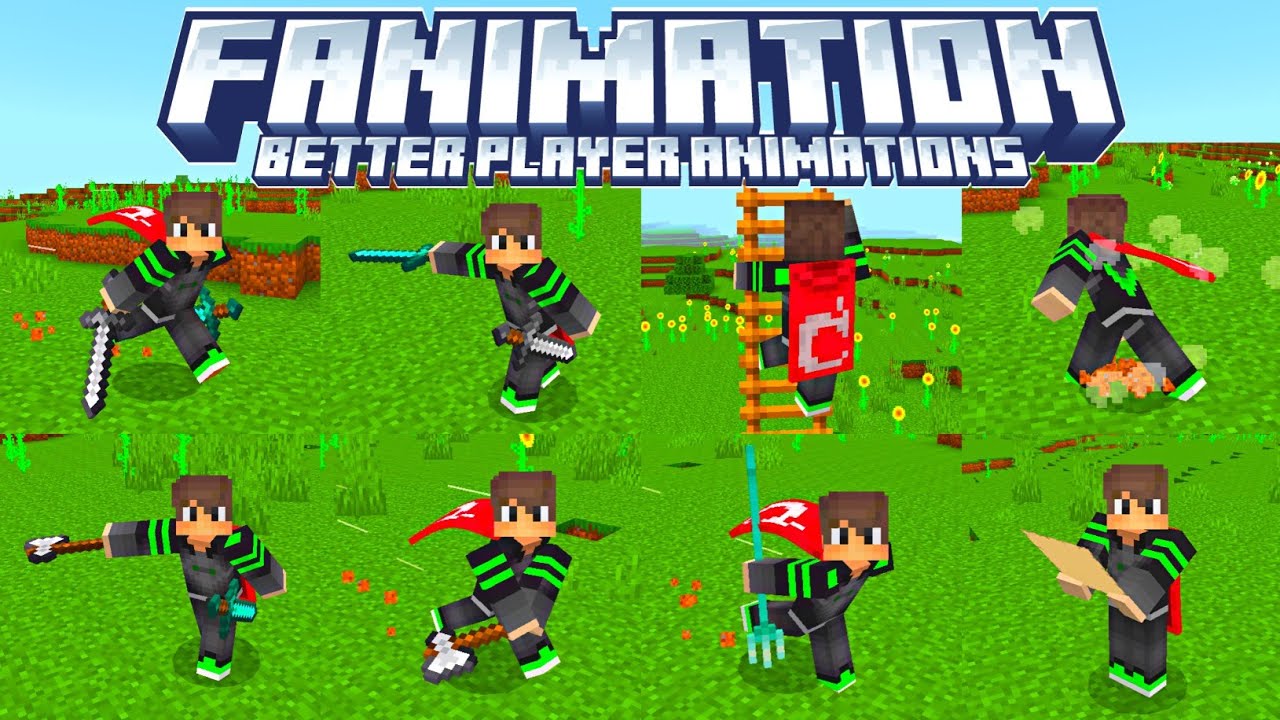FAnimation Texture Pack (1.20) - Better Player Animations 