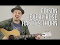 How To Play Poison - Every Rose Has Its Thorn