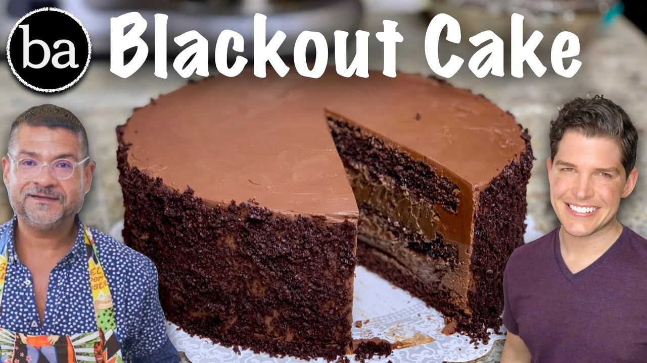 How to Make Rick's Chocolate Blackout Cake: Bon Appétit Test #28 - YouTube
