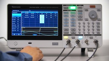 Tektronix AFG31000 - Advanced Mode