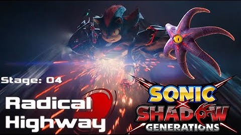 Sonic Movie 3 - Motorcycle Chase but with Radical Highway (First Encounter).