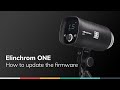 Update the elinchrom one firmware