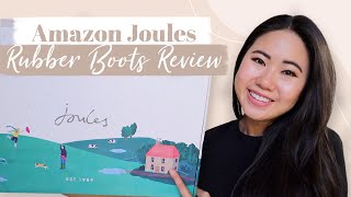 The Perfect Rubber Boots For Gardening Found On Amazon | Joules Boots Review