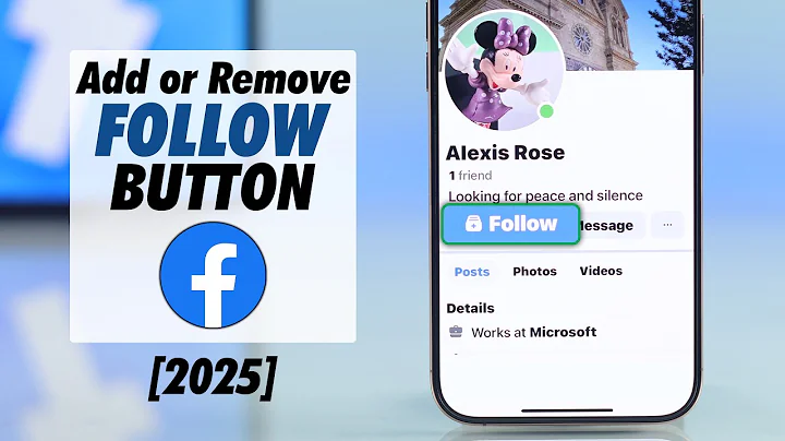 How To Add & Remove the Follow Button on Your Facebook Profile! [2025]