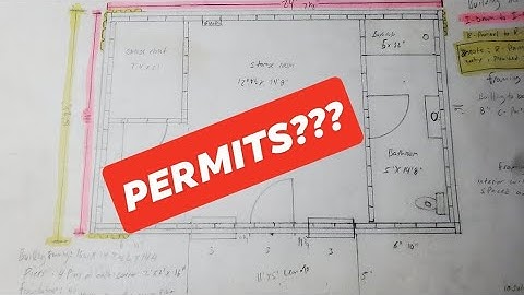 Building a metal building in city limits part 1: Pulling permits!!