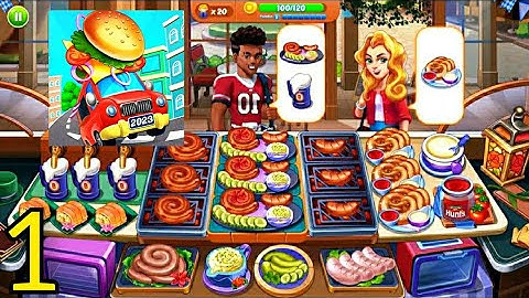 Kitchen city: Food Restaurant Gameplay Walkthrough Part 1 (Android) #cooking #chef #restaurant