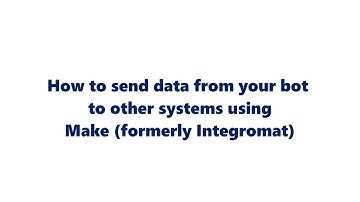 How to send data to other systems using Make Formerly Integromat