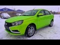 2015 Lada Vesta. Обзор (интерьер, экстерьер, двигатель).