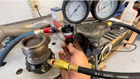 Bench testing wastegate PLUS Chinese vs “real” wastegates