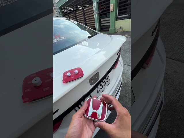 HONDA REAR EMBLEM 🚘 #dipogiperopedena ❤️‍🔥 class=