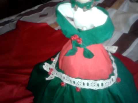 Centro De Meza muñeca mexicana vestido de fantacia