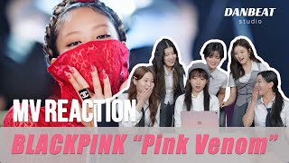 BLACKPING - "Pink Venom" M/V REACTION - DANBEAT STUDIO