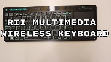 RII Multimedia Wireless Keyboard - Unboxing & review