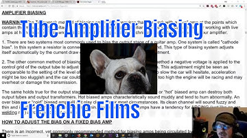 General Amplifier Biasing Discussion