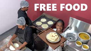 Soft Thin Roti with Tuna Fish Curry & Lentil Curry | A day of my life at  my Free Food Restaurant screenshot 4